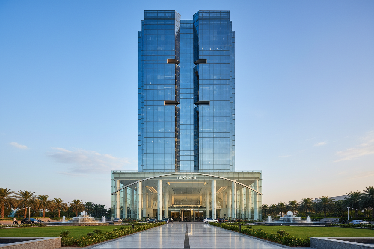 One Business Park Ahmedabad - Commercial Tower Exterior